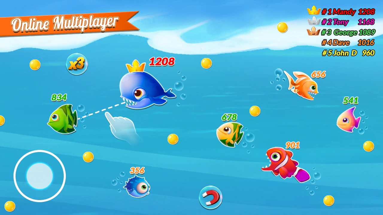 Fish.IO Fish Games Shark Games screenshot